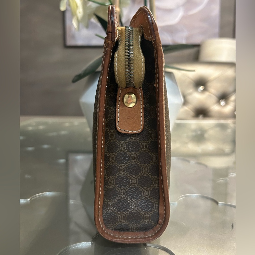 CELINE Macadam Clutch Wristlet Bag - Picture 5 of 16